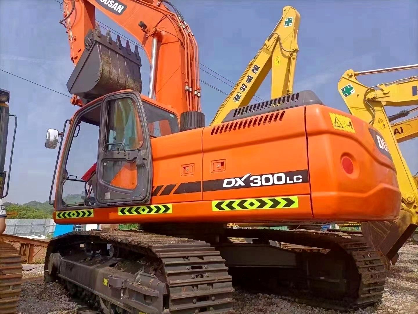 Used Doosan DX300 excavator